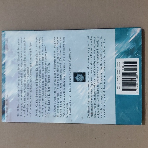 🌊 The Hidden Messages in Water Masaru Emoto 📚 - Picture 2 of 9